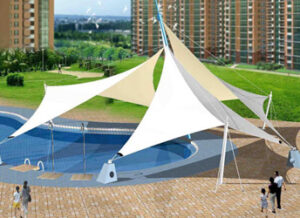 Tensile Swimming Pool Structure